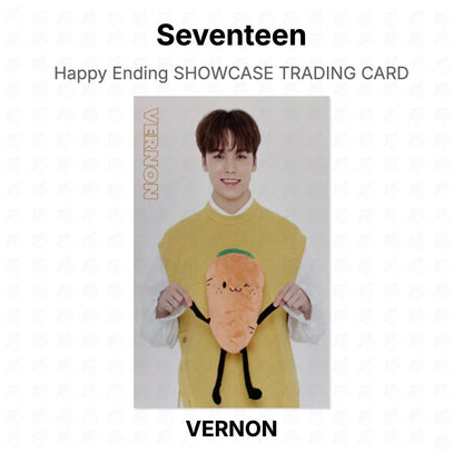Seventeen Happy Ending SHOWCASE TRADING CARD Official Photocard