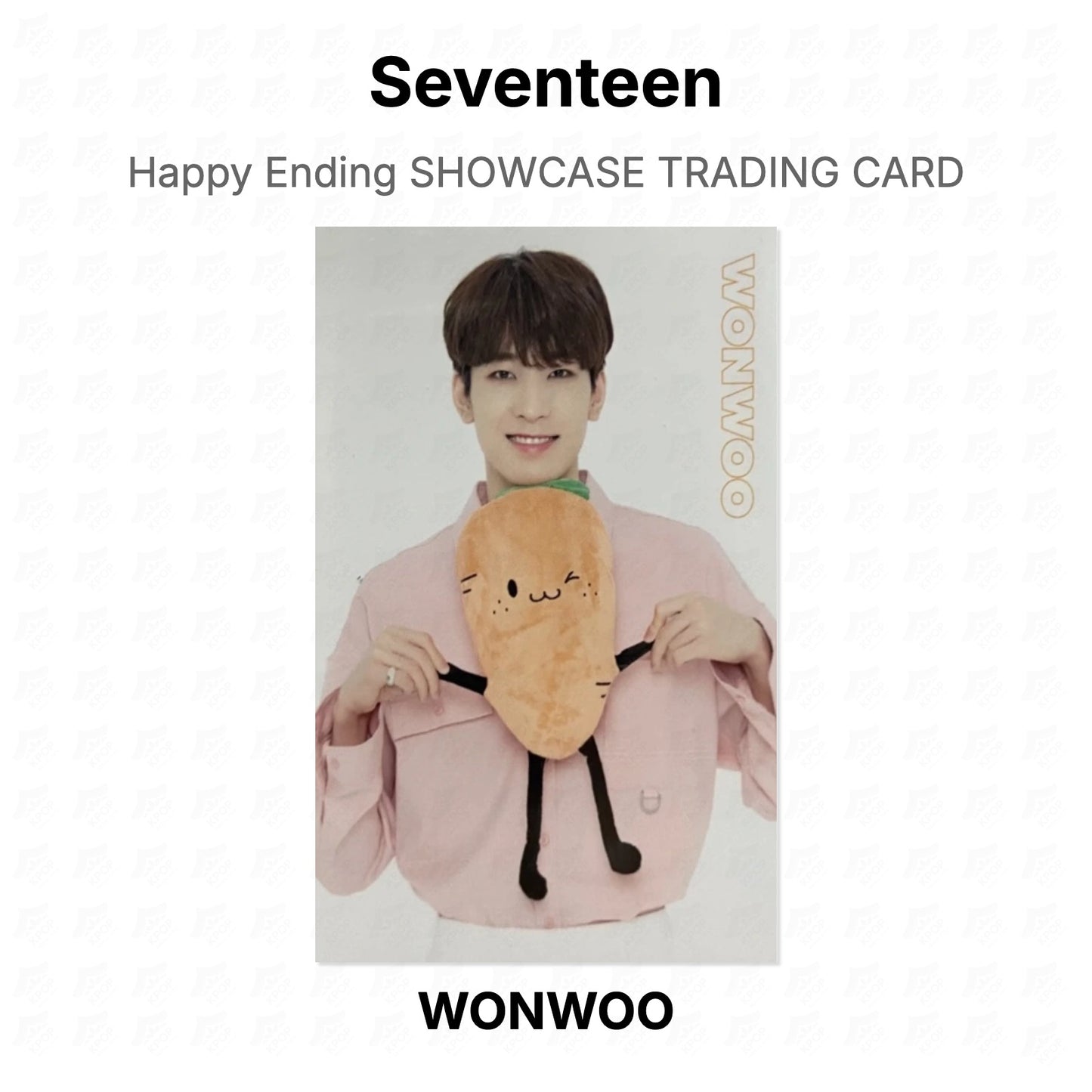 Seventeen Happy Ending SHOWCASE TRADING CARD Official Photocard