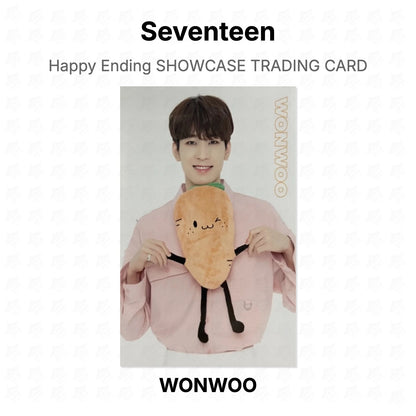 Seventeen Happy Ending SHOWCASE TRADING CARD Official Photocard