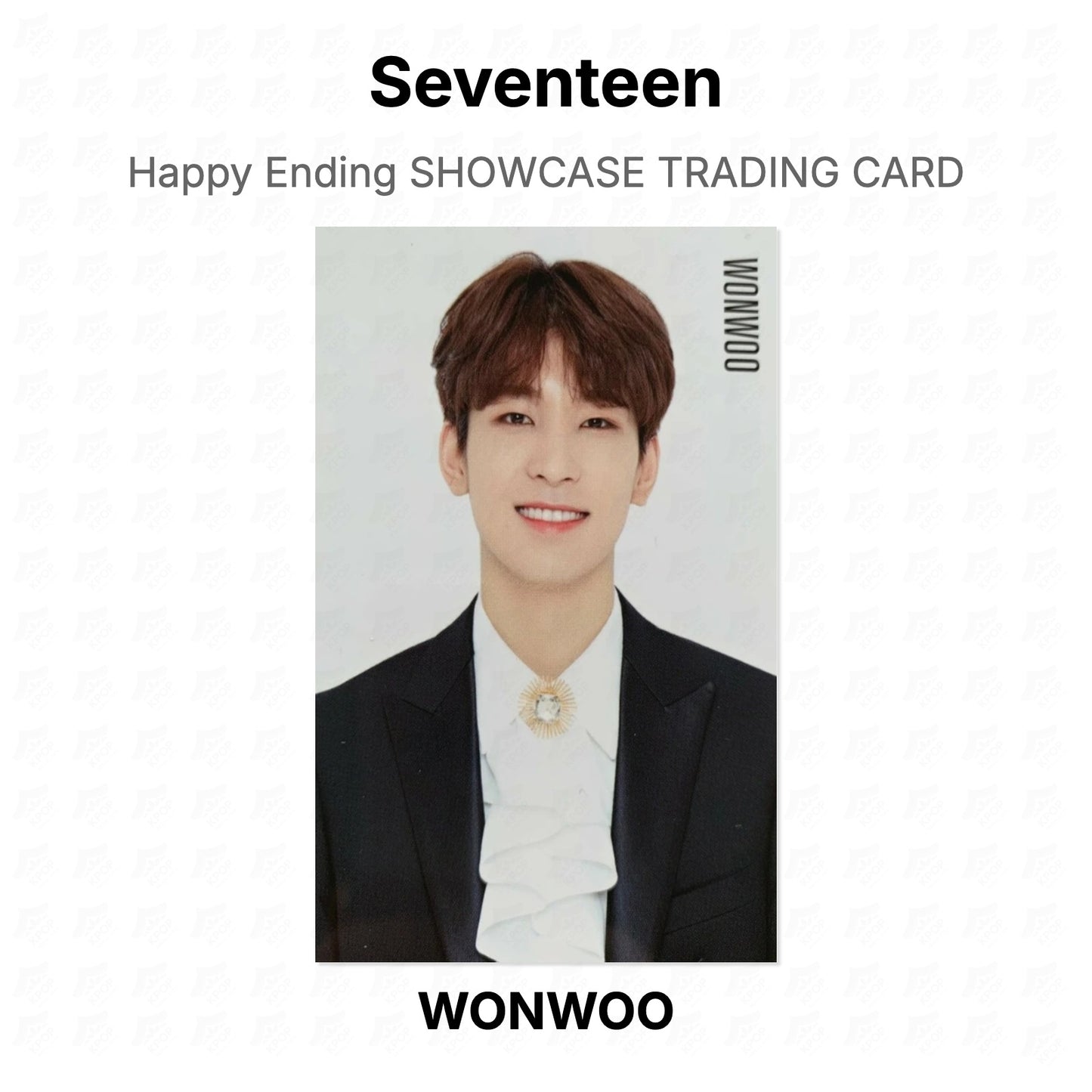Seventeen Happy Ending SHOWCASE TRADING CARD Official Photocard