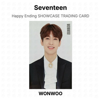 Seventeen Happy Ending SHOWCASE TRADING CARD Official Photocard