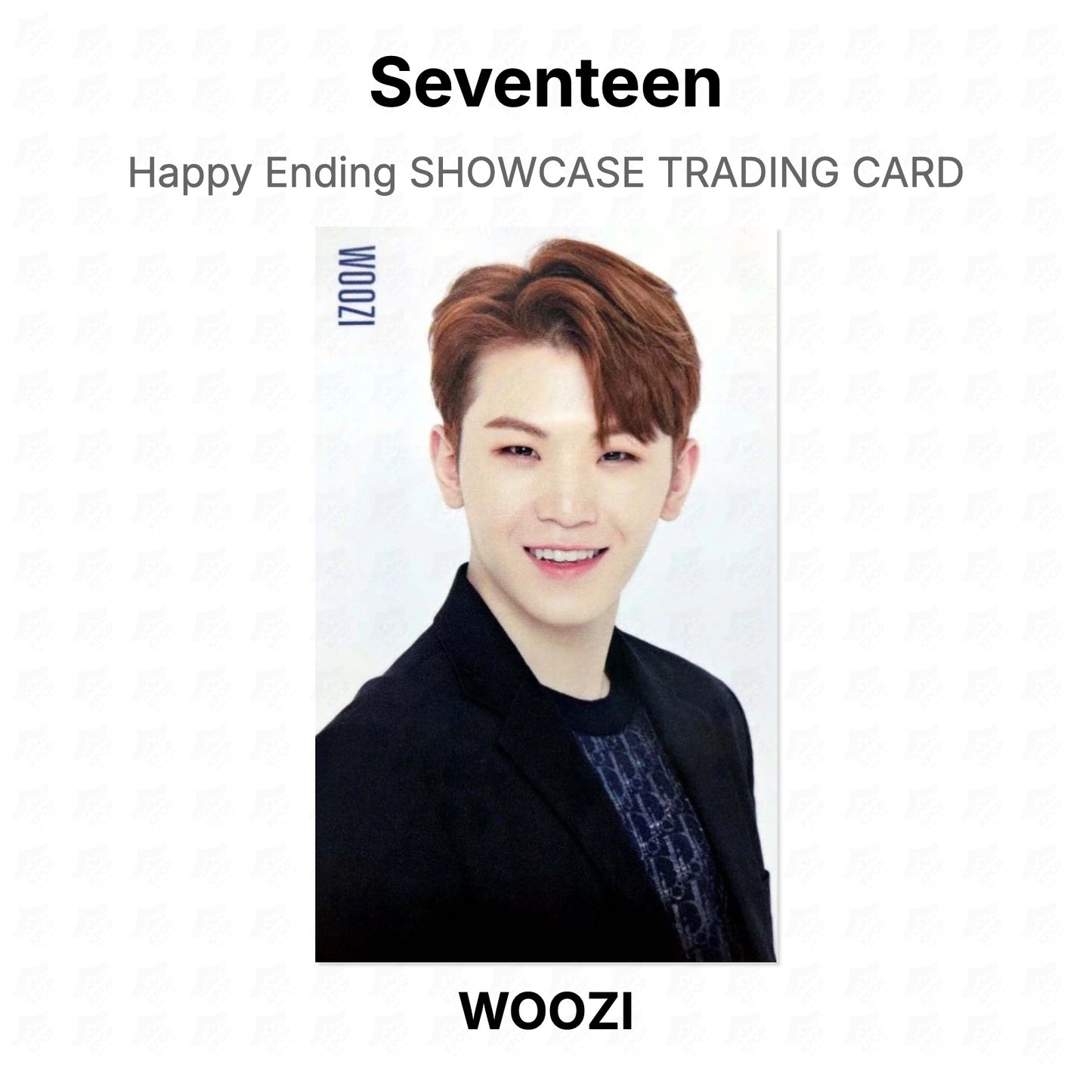 Seventeen Happy Ending SHOWCASE TRADING CARD Official Photocard