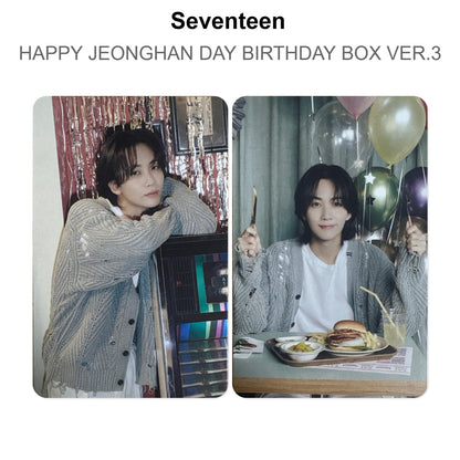 Seventeen HAPPY JEONGHAN DAY BIRTHDAY BOX VER.3 Official Photocard