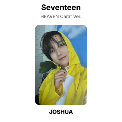 Seventeen SEVENTEENTH HEAVEN Carat Ver. Offizielle Photocard