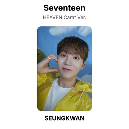Seventeen SEVENTEENTH HEAVEN Carat Ver. Offizielle Photocard