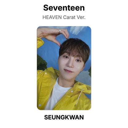Seventeen SEVENTEENTH HEAVEN Carat Ver. Offizielle Photocard