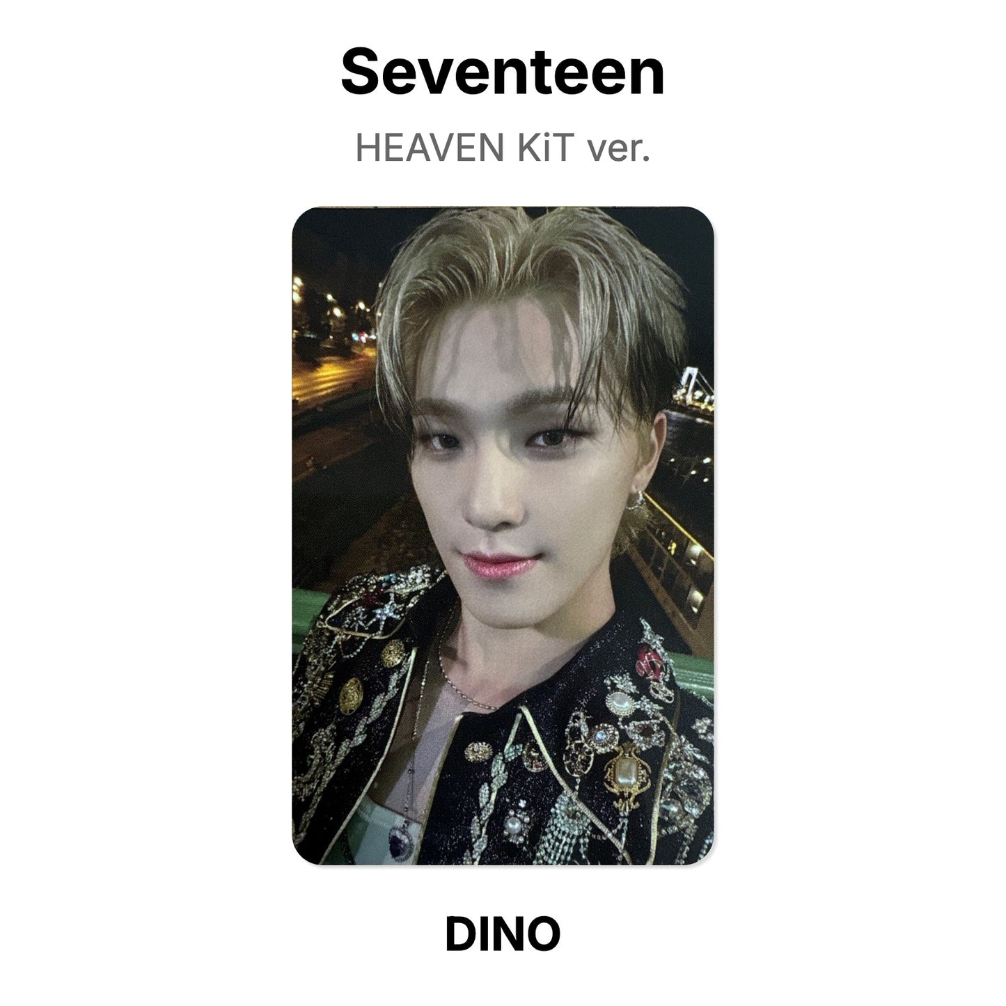 Seventeen HEAVEN KiT ver. Official Photocard