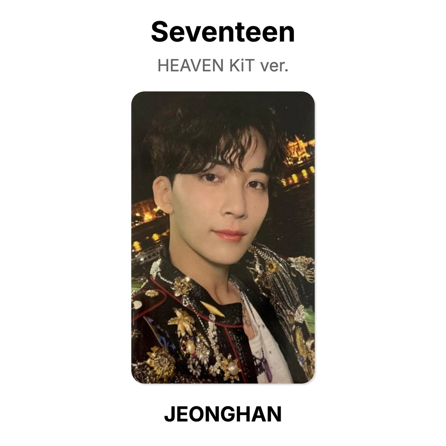 Seventeen HEAVEN KiT ver. Official Photocard