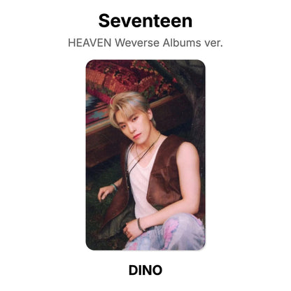 Seventeen HEAVEN Weverse Albums ver. photocard officielle