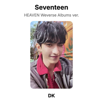 Seventeen HEAVEN Weverse Albums ver. photocard officielle