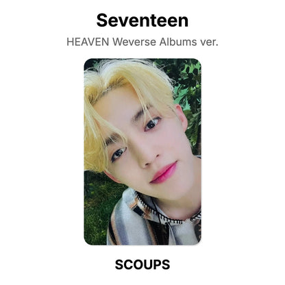 Seventeen HEAVEN Weverse Albums ver. photocard officielle