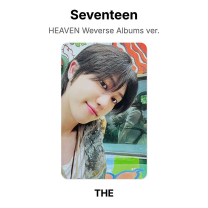 Seventeen HEAVEN Weverse Albums ver. photocard officielle