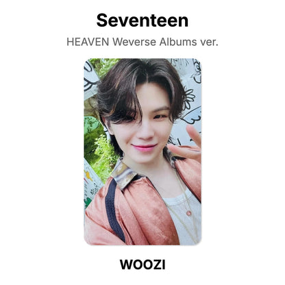 Seventeen HEAVEN Weverse Albums ver. photocard officielle