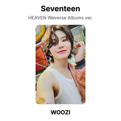 Seventeen HEAVEN Weverse Albums ver. photocard officielle