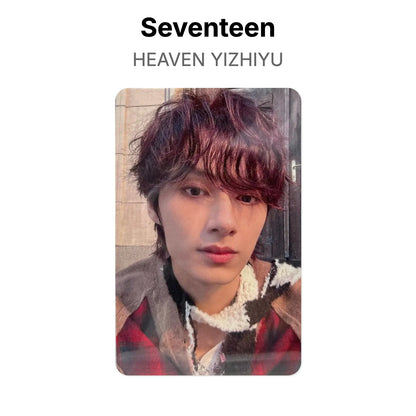 Seventeen HEAVEN YIZHIYU Official Photocard