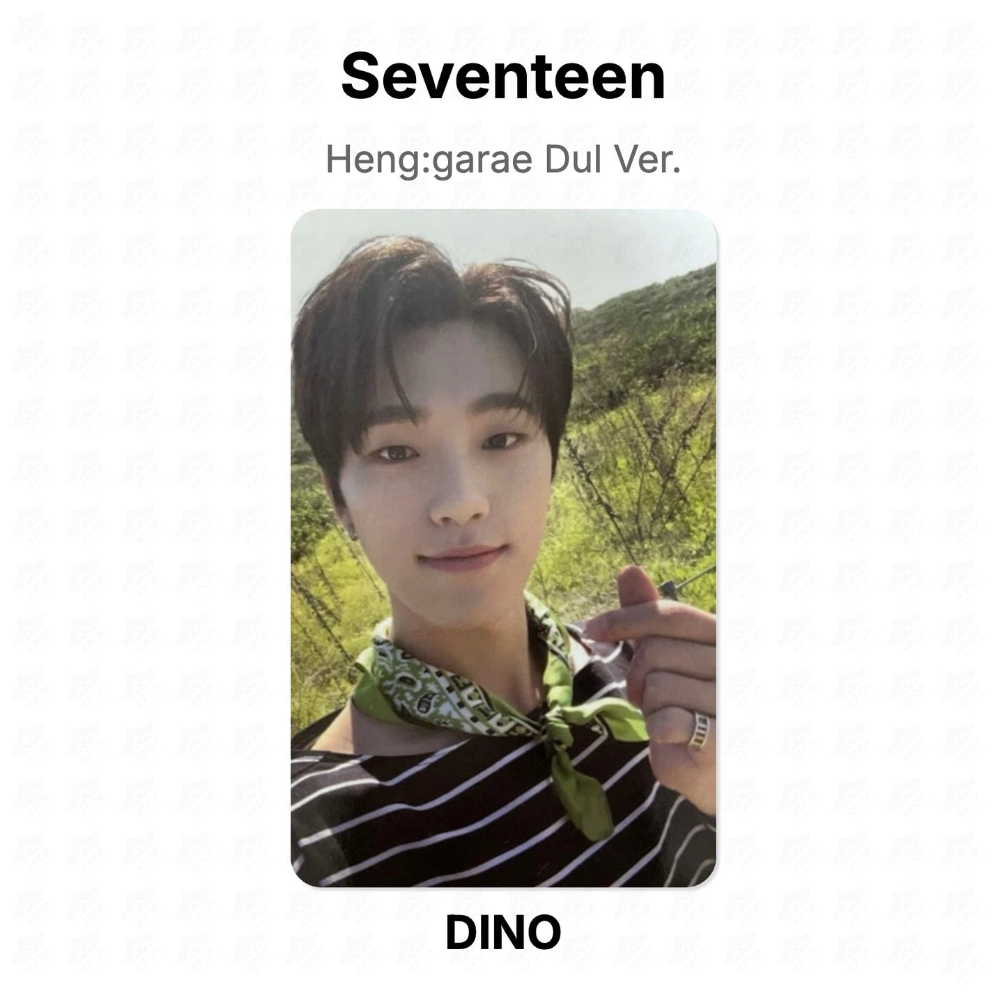 Seventeen Heng:garae Dul Ver. photocard oficial