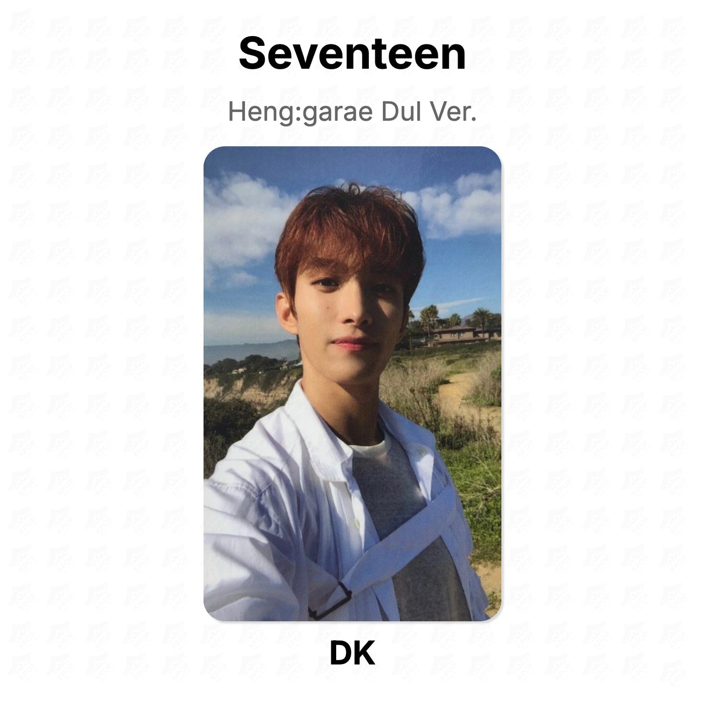 Seventeen Heng:garae Dul Ver. photocard oficial