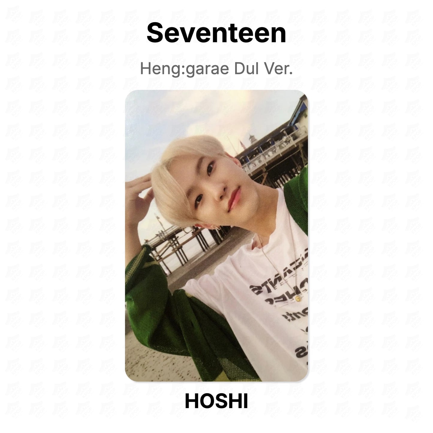Seventeen Heng:garae Dul Ver. photocard oficial