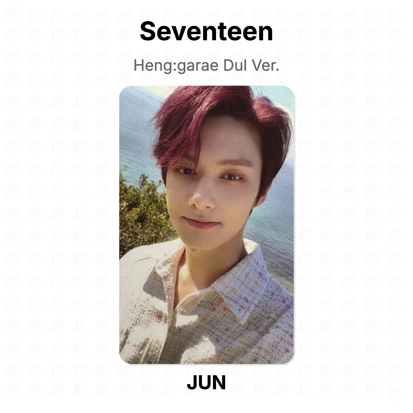 Seventeen Heng:garae Dul Ver. photocard oficial