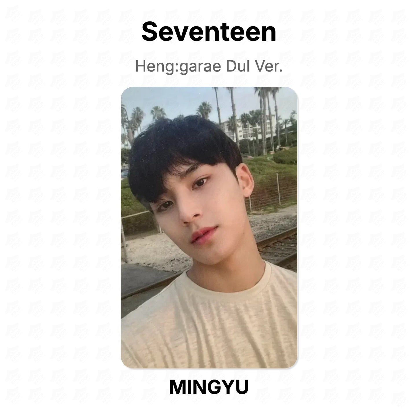 Seventeen Heng:garae Dul Ver. photocard oficial