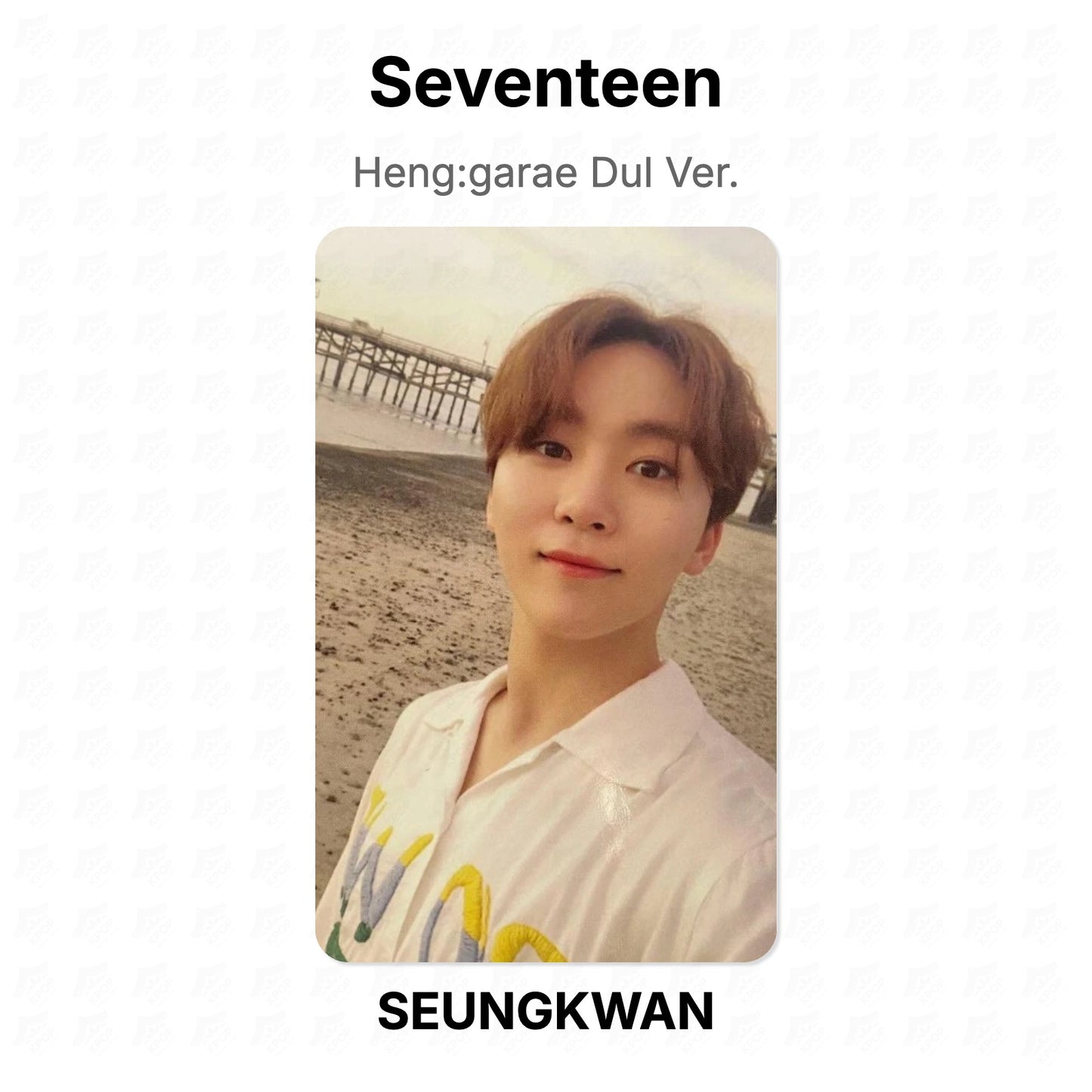 Seventeen Heng:garae Dul Ver. photocard oficial