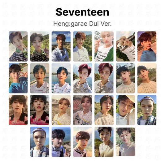 Seventeen Heng:garae Dul Ver. Offizielle Photocard