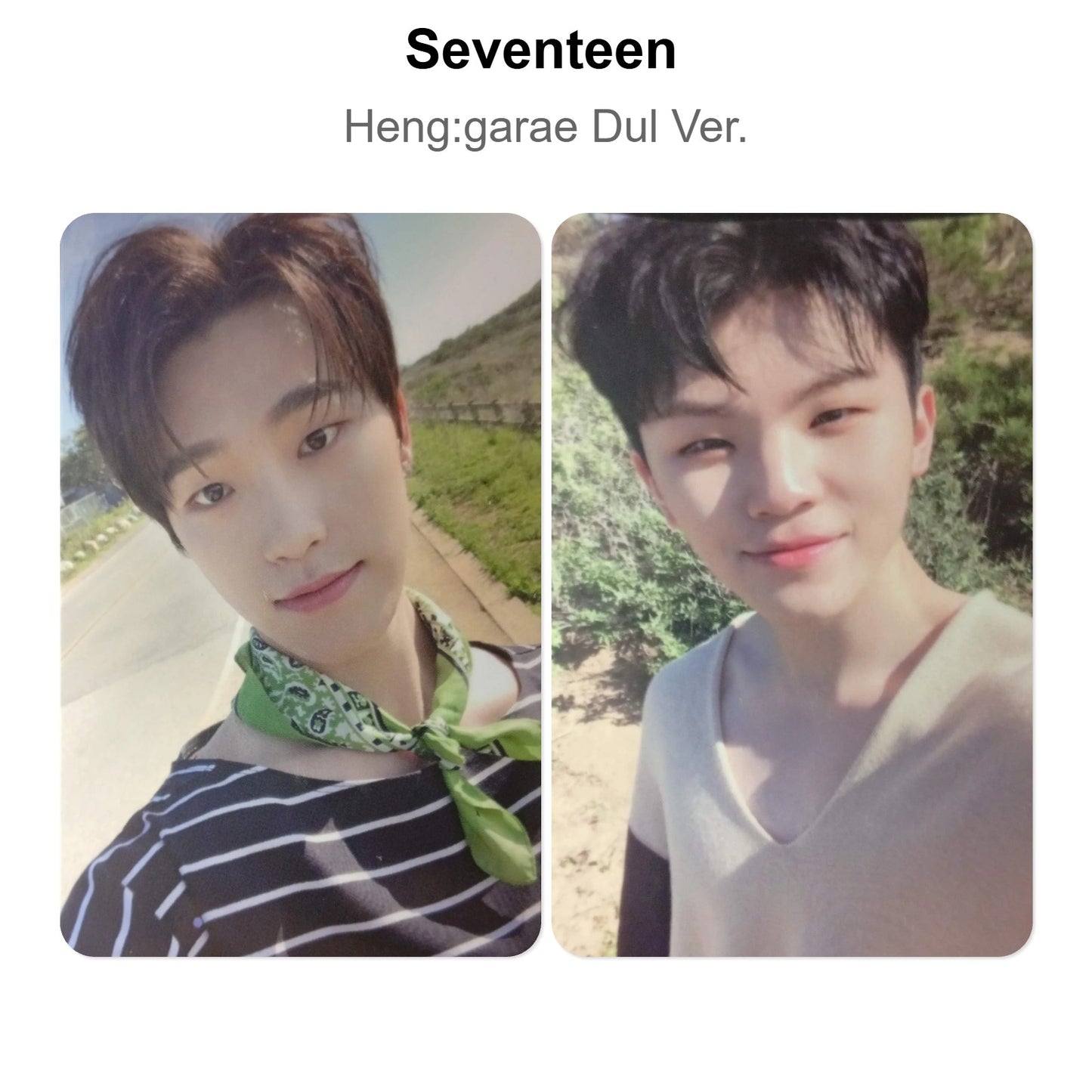 Seventeen Heng:garae Dul Ver. Official Photocard