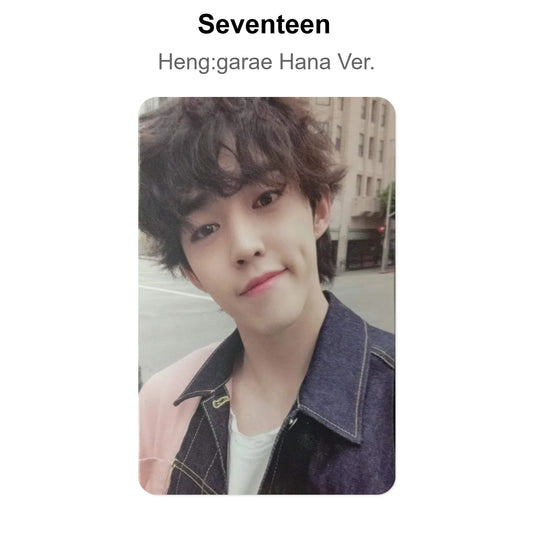 Seventeen Heng:garae Hana Ver. Official Photocard