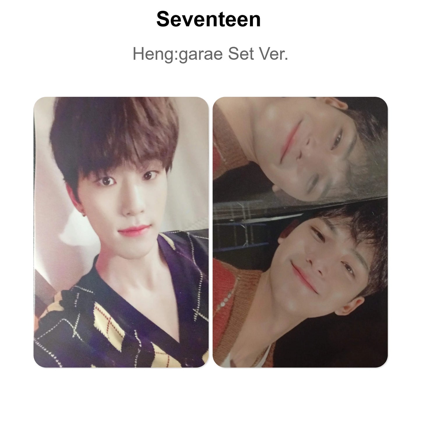Seventeen Heng:garae Set Ver. photocard oficial