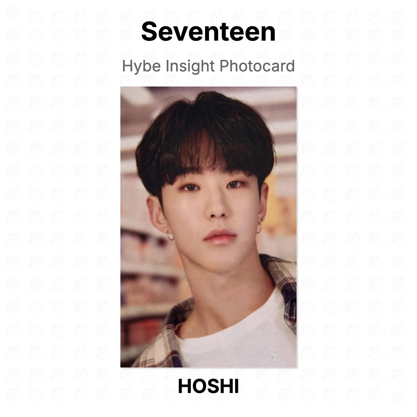 Seventeen Hybe Insight Photocard Official Photocard