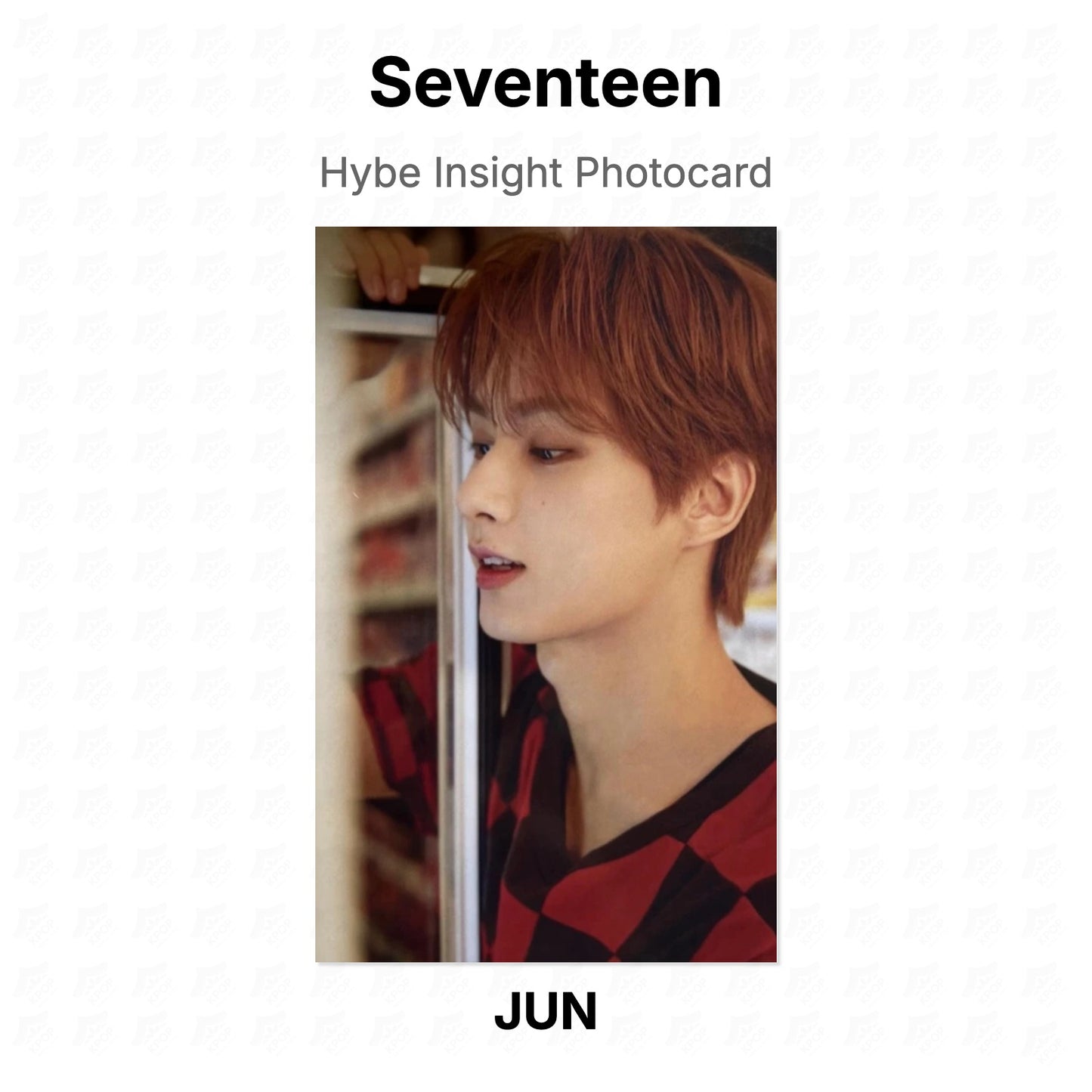 Seventeen Hybe Insight Photocard Official Photocard