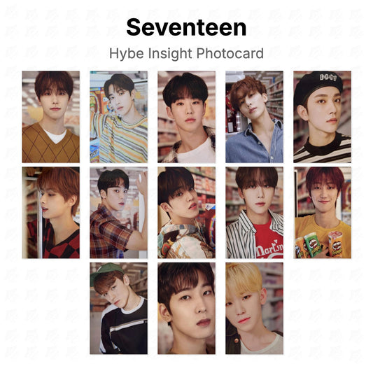 Seventeen Hybe Insight Photocard Official Photocard