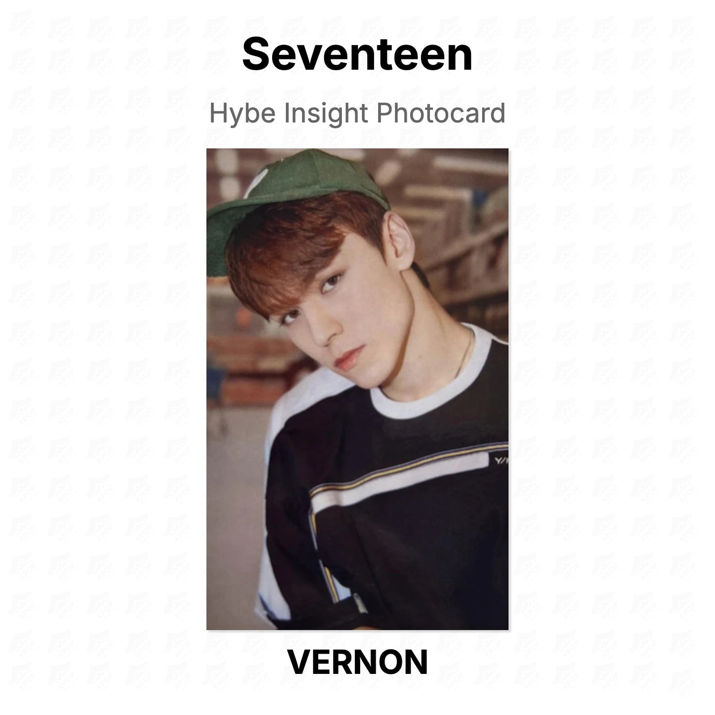Seventeen Hybe Insight Photocard Official Photocard