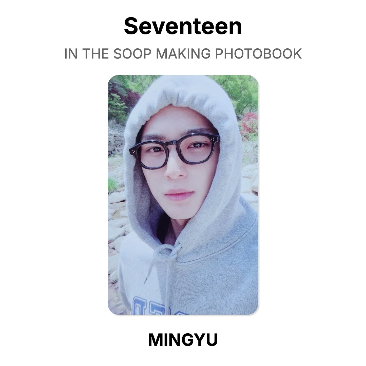 Seventeen IN THE SOOP MAKING PHOTOBOOK Official Photocard
