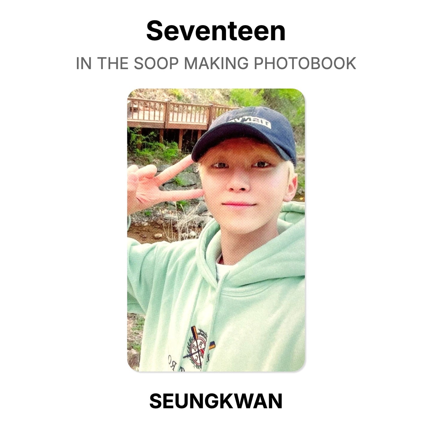 Seventeen IN THE SOOP MAKING PHOTOBOOK Official Photocard