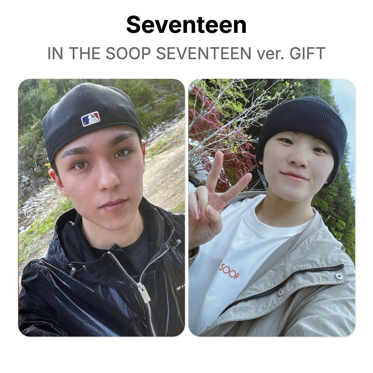 Seventeen IN THE SOOP SEVENTEEN ver. GIFT photocard oficial