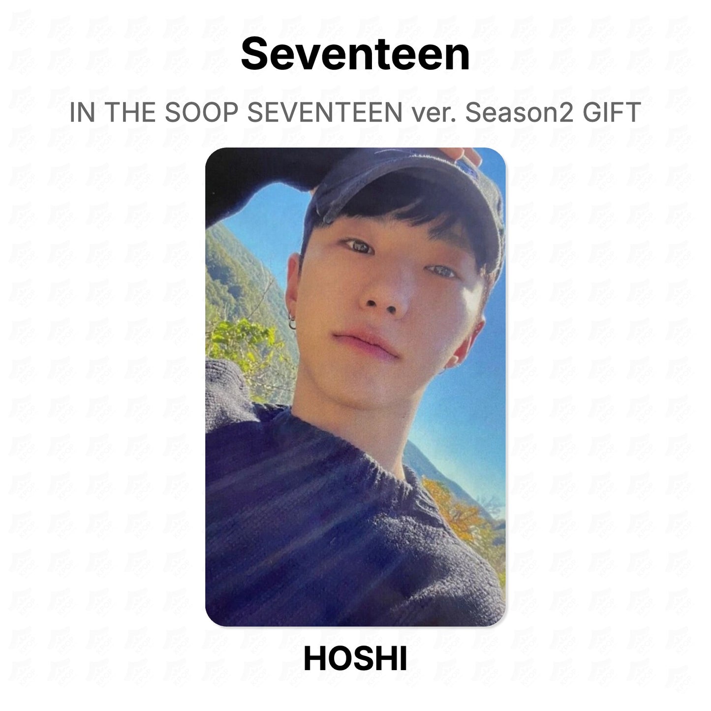 Seventeen IN THE SOOP SEVENTEEN ver. Season2 GIFT Official Photocard