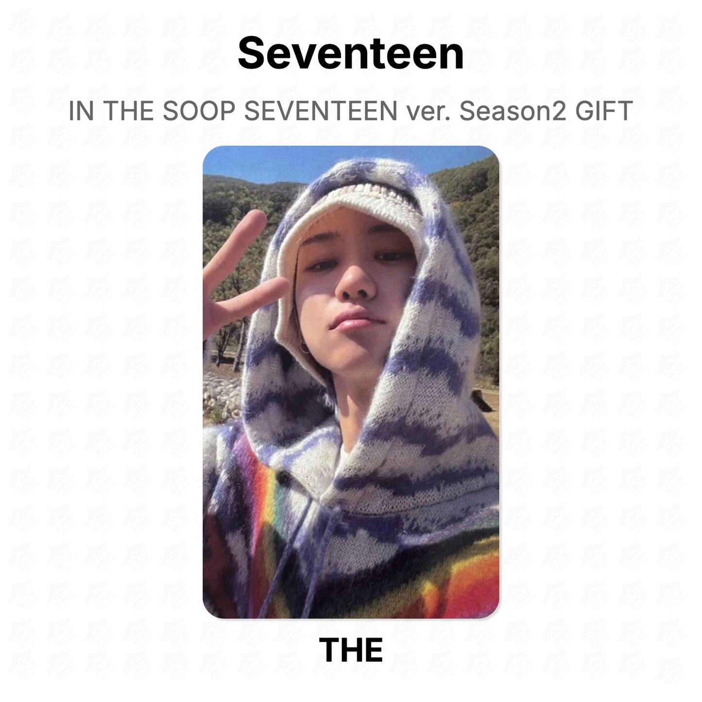 Seventeen IN THE SOOP SEVENTEEN ver. Season2 GIFT Official Photocard