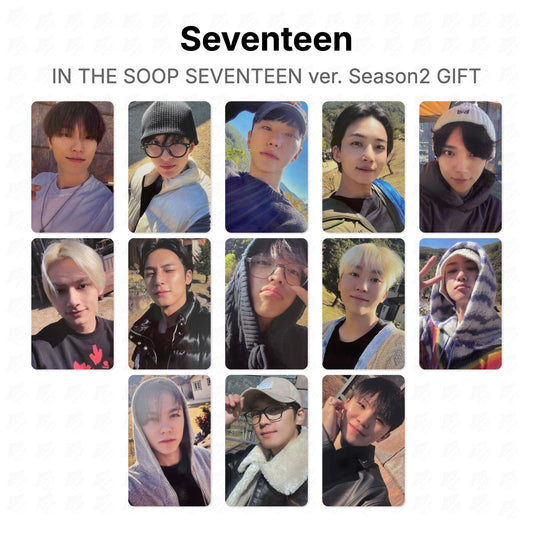 Seventeen IN THE SOOP SEVENTEEN ver. Season2 GIFT Official Photocard