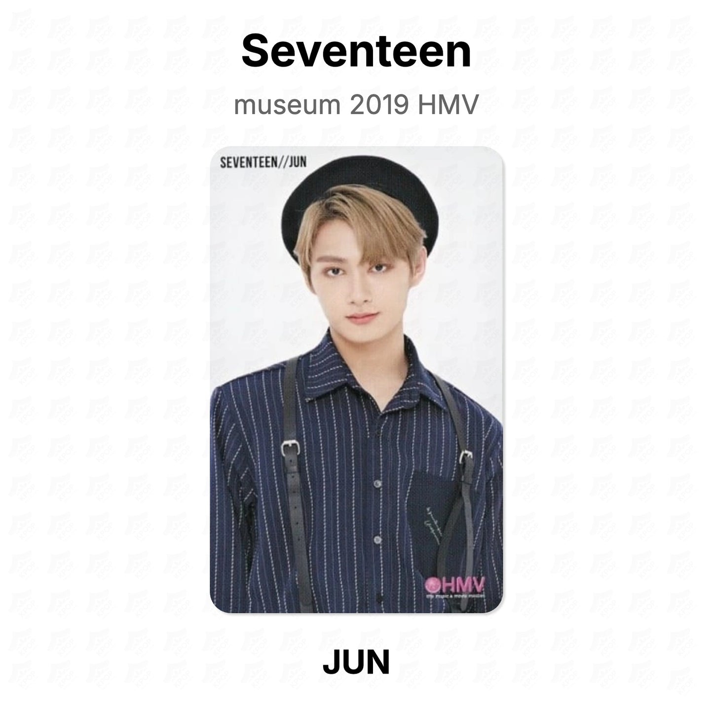 Seventeen museum 2019 HMV Official Photocard