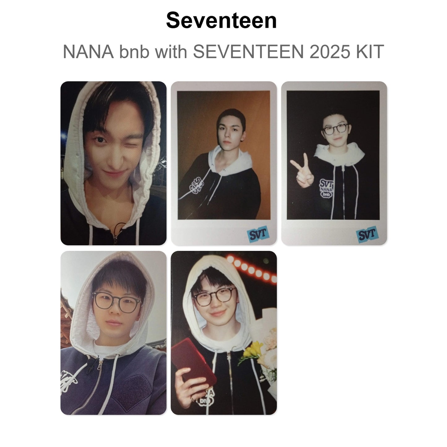 Seventeen NANA bnb with SEVENTEEN 2025 KIT Offizielle Photocard