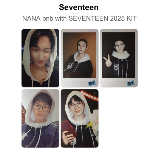 Seventeen NANA bnb with SEVENTEEN 2025 KIT Official Photocard
