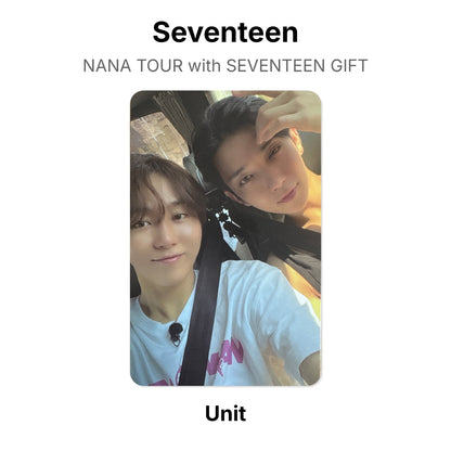 Seventeen NANA TOUR with SEVENTEEN GIFT photocard oficial