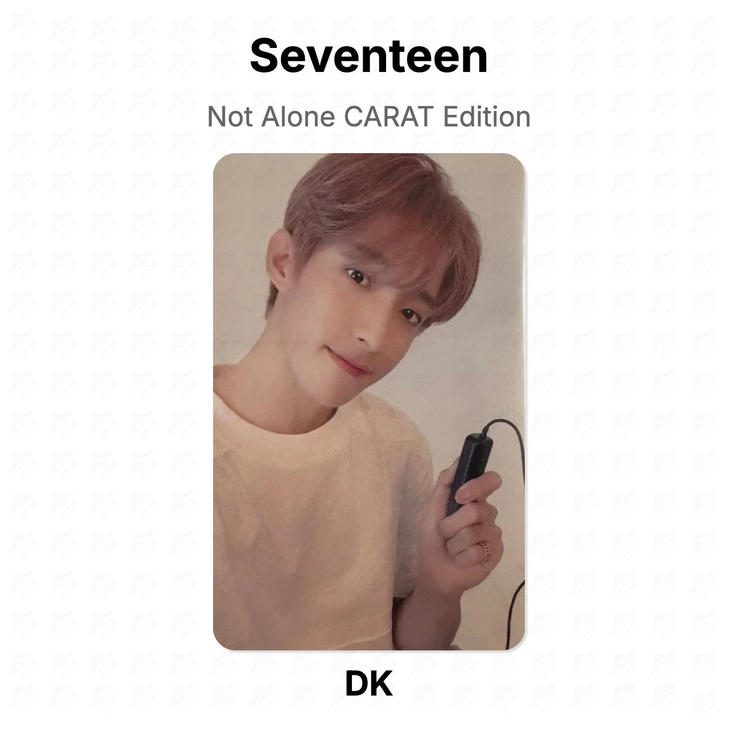 Seventeen Not Alone CARAT Edition Official Photocard