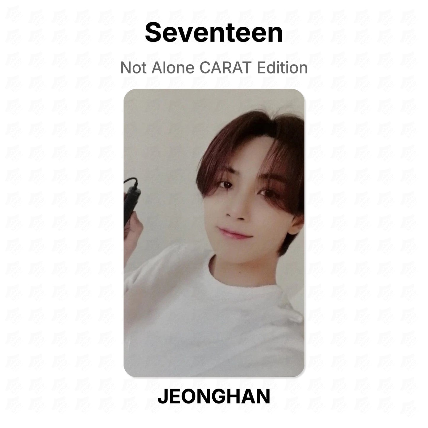 Seventeen Not Alone CARAT Edition Official Photocard