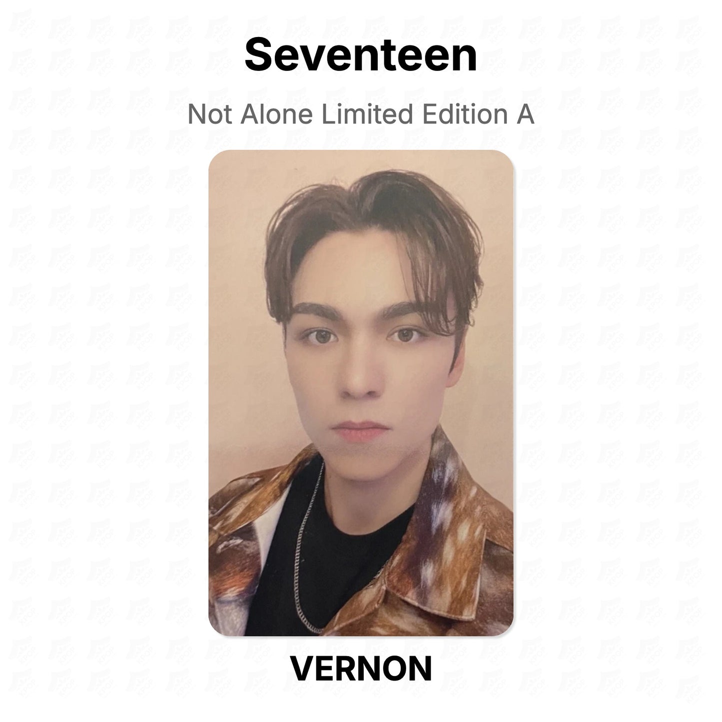 Seventeen Not Alone Limited Edition A Official Photocard