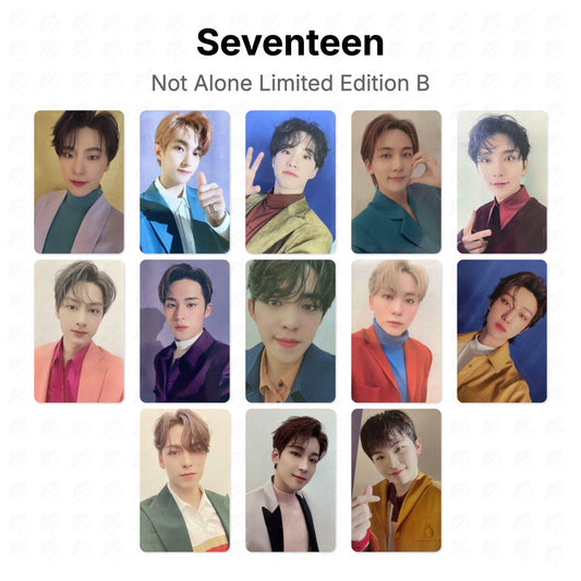 Seventeen Not Alone Limited Edition B Official Photocard