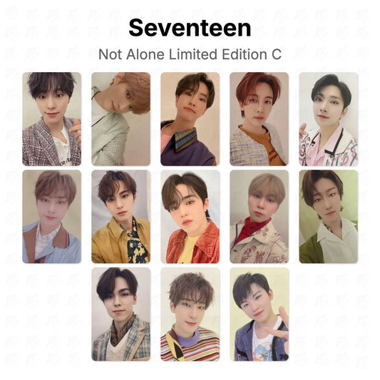 Seventeen Not Alone Limited Edition C Official Photocard