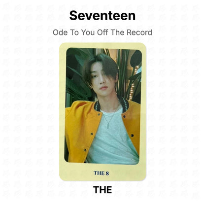 Seventeen Ode To You Off The Record Official Photocard