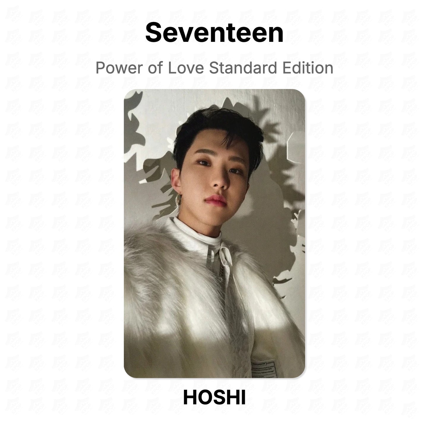 Seventeen Power of Love Standard Edition Official Photocard